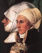 HOLBEIN, Hans the Younger, Darmstadt Madonna (detail) sg